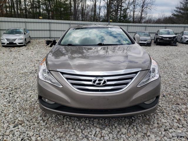 5NPEC4AC7EH914737 - 2014 HYUNDAI SONATA SE BROWN photo 5