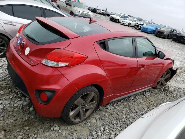 KMHTC6AE5DU146356 - 2013 HYUNDAI VELOSTER TURBO RED photo 3