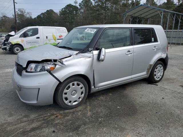 JTLKE50E681030472 - 2008 TOYOTA SCION XB SILVER photo 1