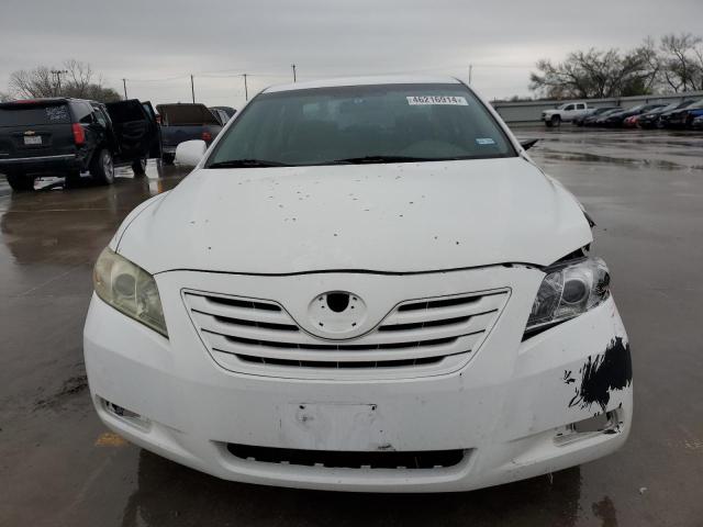 4T1BE46K19U861120 - 2009 TOYOTA CAMRY BASE WHITE photo 5