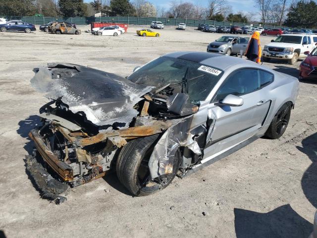 1FA6P8CF5J5166724 - 2018 FORD MUSTANG GT SILVER photo 1