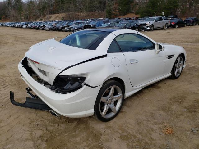 WDDPK5HA0EF076542 - 2014 MERCEDES-BENZ SLK 350 WHITE photo 3