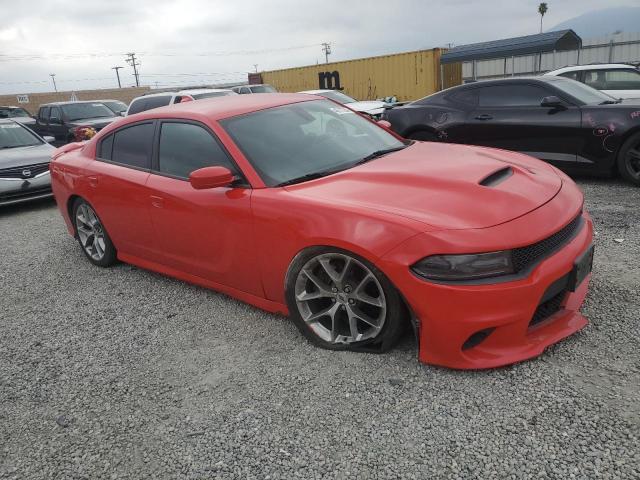 2C3CDXHG7LH103447 - 2020 DODGE CHARGER GT RED photo 4