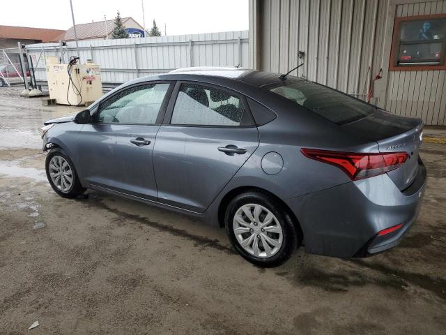 3KPC24A35KE076704 - 2019 HYUNDAI ACCENT SE GRAY photo 2