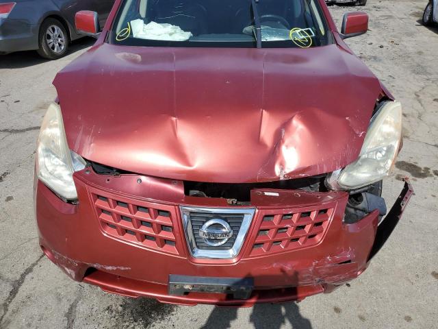JN8AS58V78W120113 - 2008 NISSAN ROGUE S RED photo 11