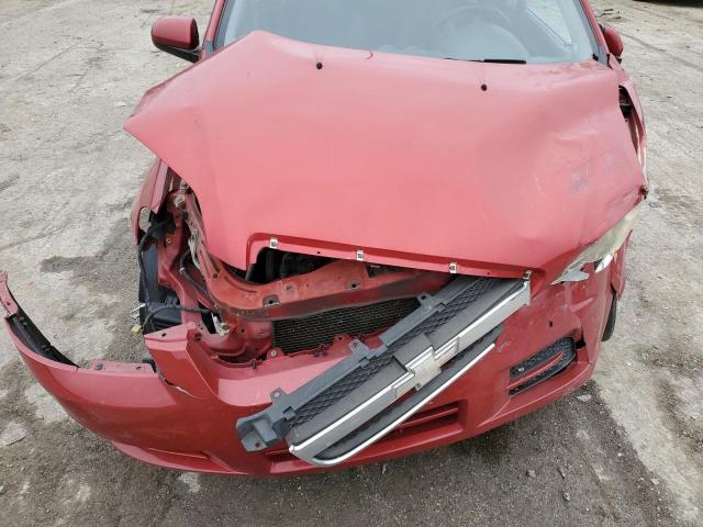 KL1TD56E49B343601 - 2009 CHEVROLET AVEO LS 栗色 照片 11