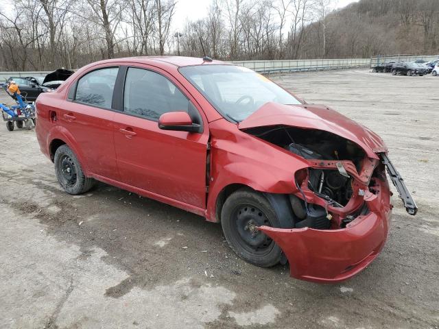 KL1TD56E49B343601 - 2009 CHEVROLET AVEO LS 栗色 照片 4