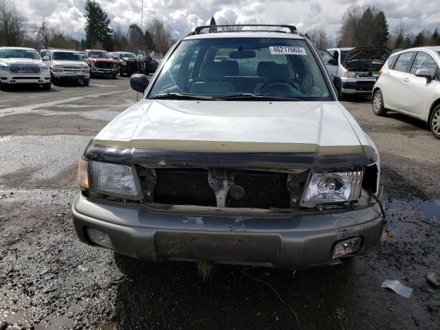 JF1SF6559WH770566 - 1998 SUBARU FORESTER S WHITE photo 5