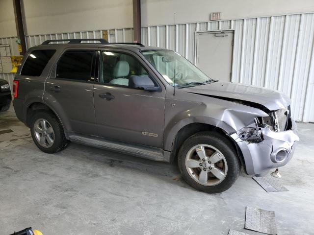 1FMCU03148KB98700 - 2008 FORD ESCAPE XLT SILVER photo 4