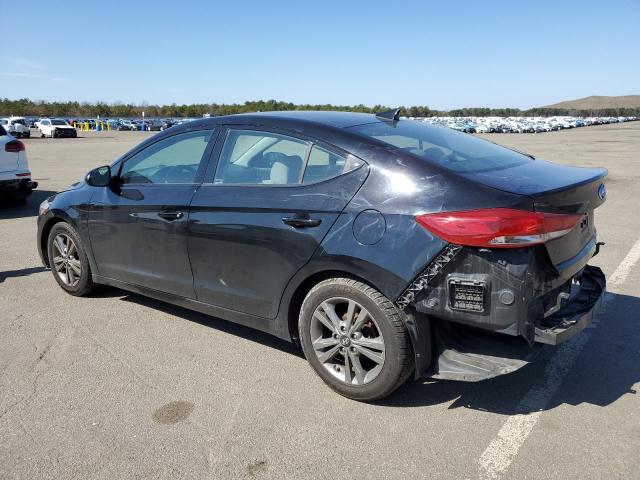 5NPD84LF0HH146592 - 2017 HYUNDAI ELANTRA SE BLACK photo 2