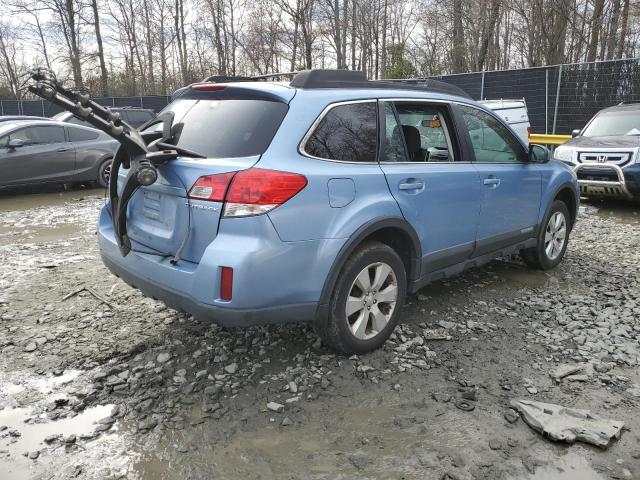 4S4BRCCC9A3384569 - 2010 SUBARU OUTBACK 2.5I PREMIUM BLUE photo 3