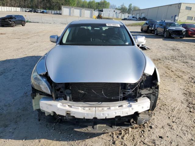 JN1AY1AP4BM520571 - 2011 INFINITI M56 SILVER photo 5