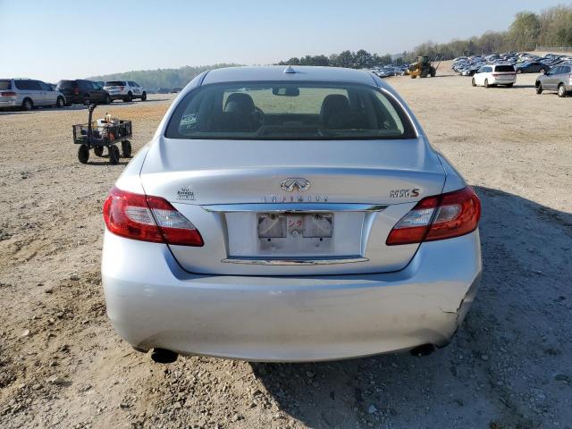 JN1AY1AP4BM520571 - 2011 INFINITI M56 SILVER photo 6