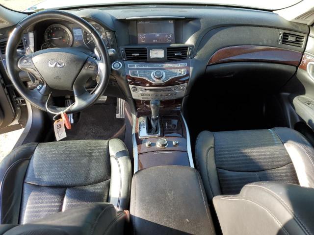 JN1AY1AP4BM520571 - 2011 INFINITI M56 SILVER photo 8