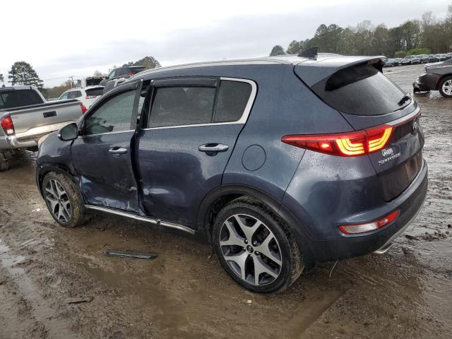 KNDPR3A60H7213851 - 2017 KIA SPORTAGE SX BLUE photo 2