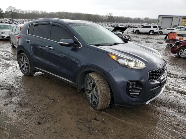 KNDPR3A60H7213851 - 2017 KIA SPORTAGE SX BLUE photo 4