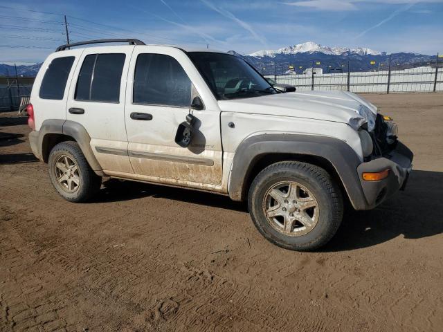 1J4GL48K94W304699 - 2004 JEEP LIBERTY SPORT WHITE photo 4