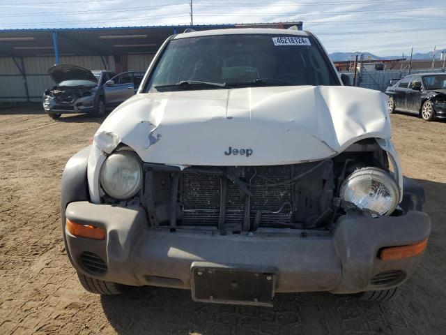 1J4GL48K94W304699 - 2004 JEEP LIBERTY SPORT WHITE photo 5