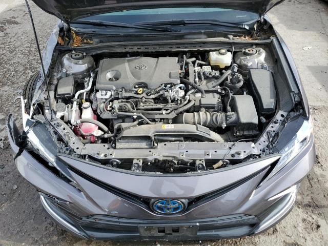 4T1F31AK9MU568684 - 2021 TOYOTA CAMRY XLE CHARCOAL photo 11