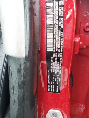 ZASFAKBN7J7B66317 - 2018 ALFA ROMEO STELVIO TI RED photo 13