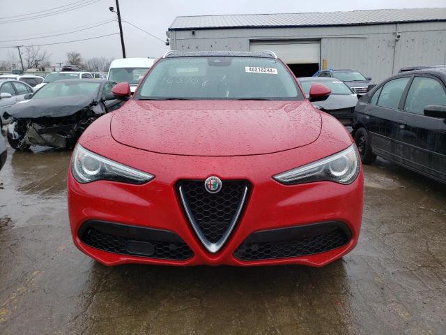 ZASFAKBN7J7B66317 - 2018 ALFA ROMEO STELVIO TI RED photo 5