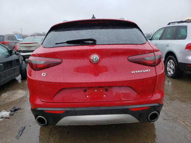 ZASFAKBN7J7B66317 - 2018 ALFA ROMEO STELVIO TI RED photo 6