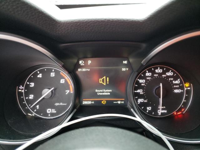 ZASFAKBN7J7B66317 - 2018 ALFA ROMEO STELVIO TI RED photo 9