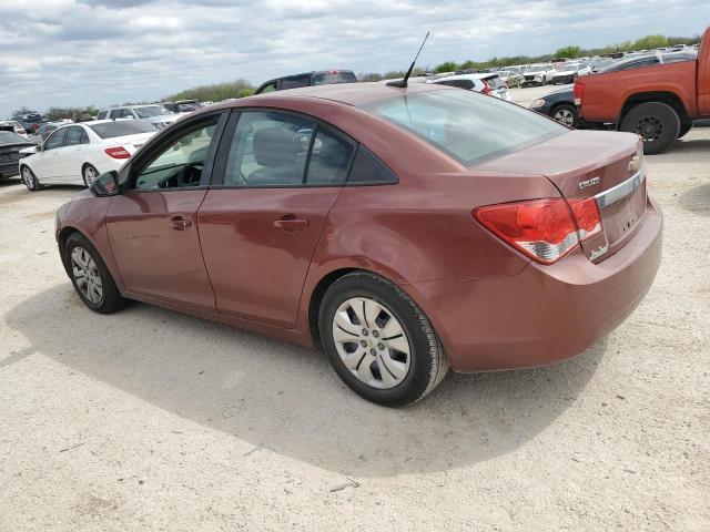 1G1PA5SH3D7209847 - 2013 CHEVROLET CRUZE LS BURGUNDY photo 2