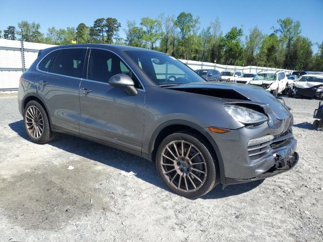 WP1AA2A23CLA07250 - 2012 PORSCHE CAYENNE GRAY photo 4