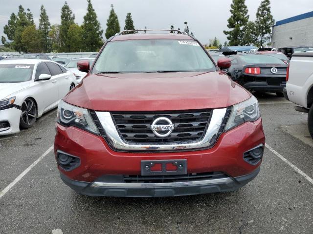 5N1DR2MN6JC658233 - 2018 NISSAN PATHFINDER S RED photo 5