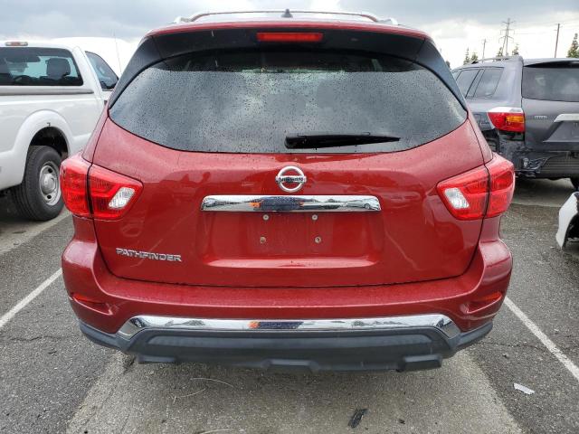 5N1DR2MN6JC658233 - 2018 NISSAN PATHFINDER S RED photo 6