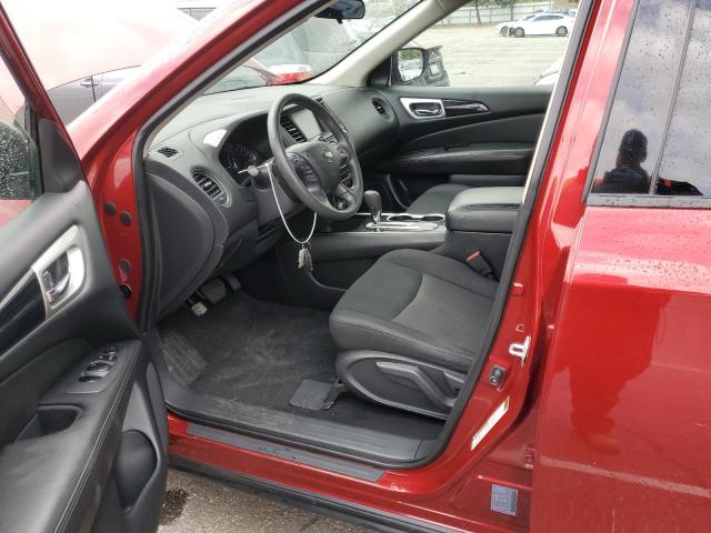 5N1DR2MN6JC658233 - 2018 NISSAN PATHFINDER S RED photo 7