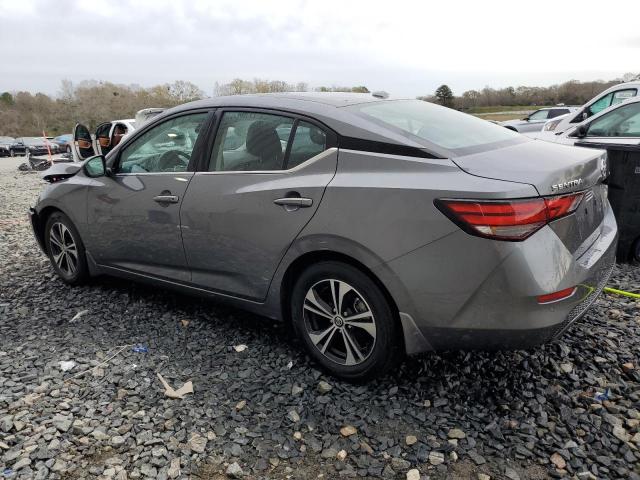 3N1AB8CVXNY245036 - 2022 NISSAN SENTRA SV GRAY photo 2