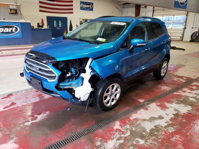MAJ6S3GL6KC263056 - 2019 FORD ECOSPORT SE BLUE photo 1