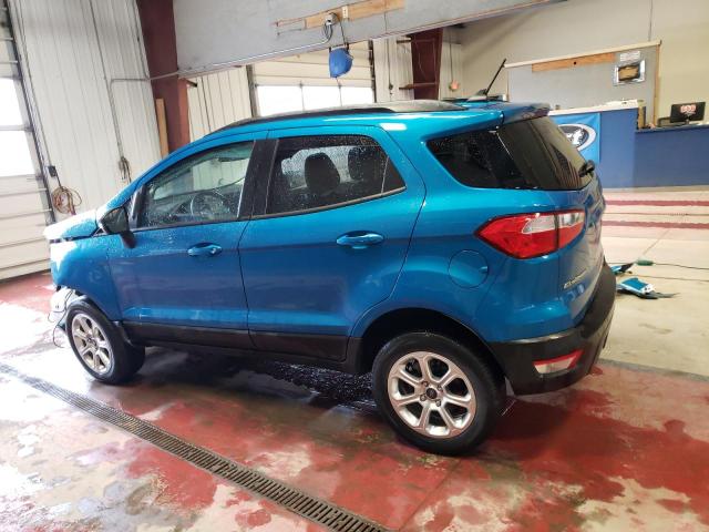 MAJ6S3GL6KC263056 - 2019 FORD ECOSPORT SE BLUE photo 2