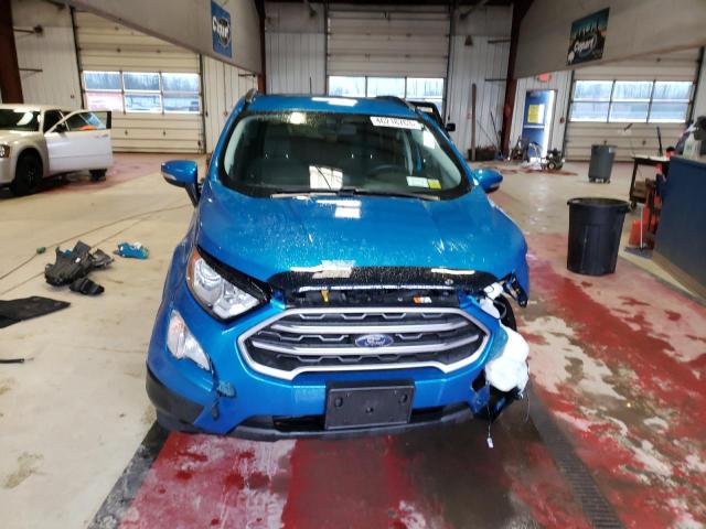 MAJ6S3GL6KC263056 - 2019 FORD ECOSPORT SE BLUE photo 5