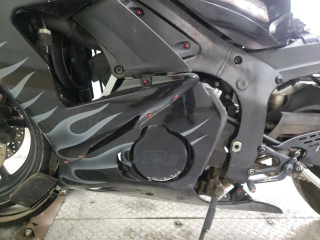 JYARJ06E68A037210 - 2008 YAMAHA YZFR6 S BLACK photo 6