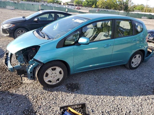 JHMGE8H32CC038764 - 2012 HONDA FIT TURQUOISE photo 1