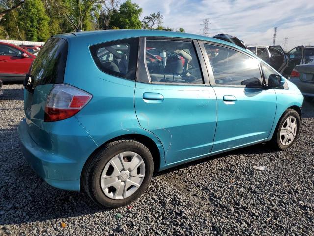 JHMGE8H32CC038764 - 2012 HONDA FIT TURQUOISE photo 3