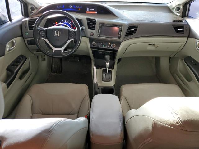19XFB2F94CE310203 - 2012 HONDA CIVIC EXL ვერცხლისფერი ფოტო 8
