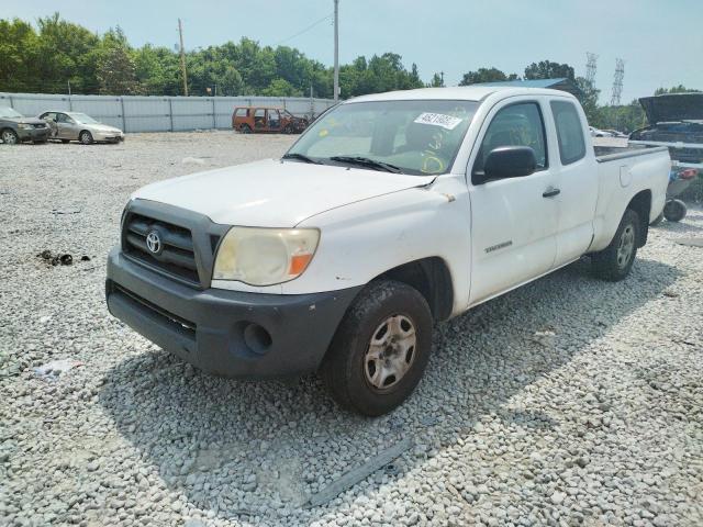 5TETX22N38Z565240 - 2008 TOYOTA TACOMA ACCESS CAB თეთრი ფოტო 2