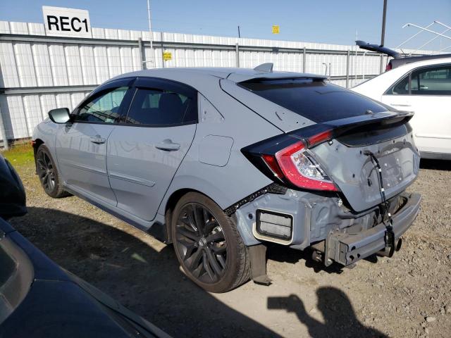 SHHFK7H44MU419401 - 2021 HONDA CIVIC SPORT GRAY photo 2