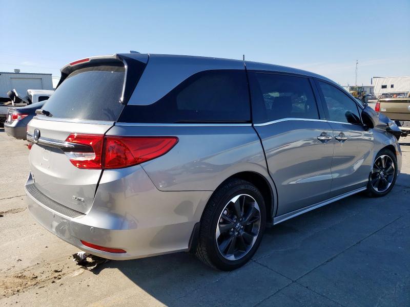5FNRL6H91RB051042 - 2024 HONDA ODYSSEY ELITE SILVER photo 3