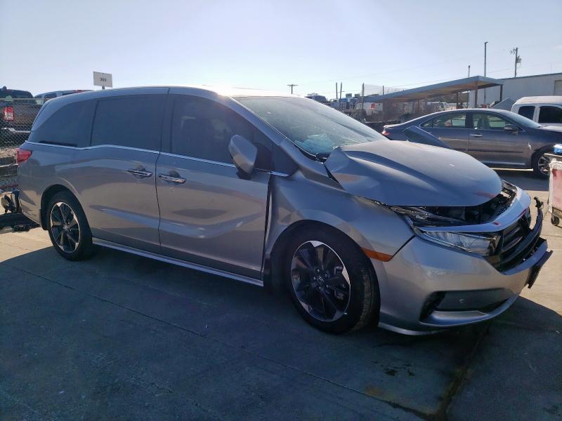 5FNRL6H91RB051042 - 2024 HONDA ODYSSEY ELITE SILVER photo 4