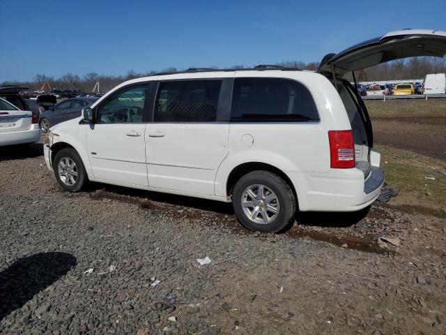 2A8HR54PX8R787126 - 2008 CHRYSLER TOWN & COU TOURING WHITE photo 2