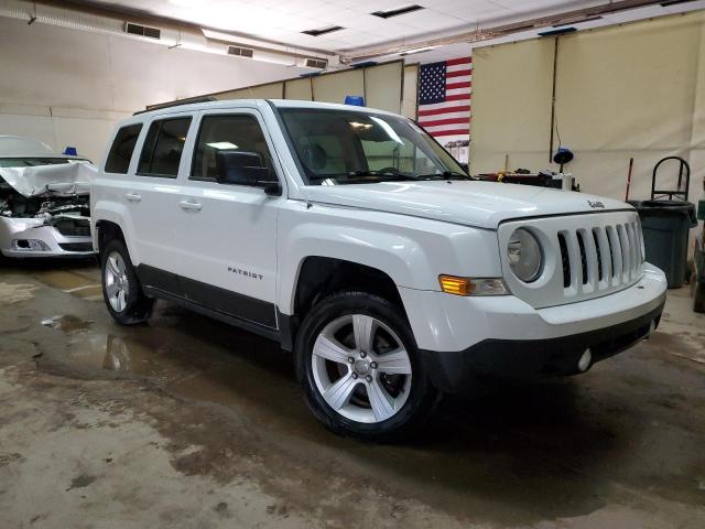 1C4NJRFB9ED616263 - 2014 JEEP PATRIOT LATITUDE WHITE photo 4