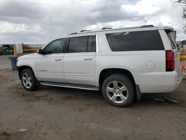 1GNSKJKC5GR321769 - 2016 CHEVROLET SUBURBAN K1500 LTZ WHITE photo 2