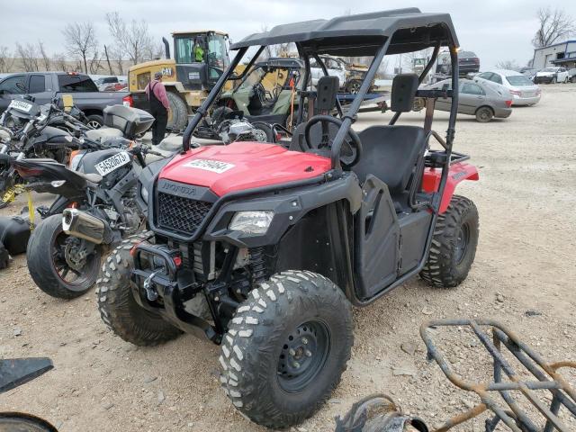 1HFVE0364L4501208 - 2020 HONDA SXS500 M RED photo 2