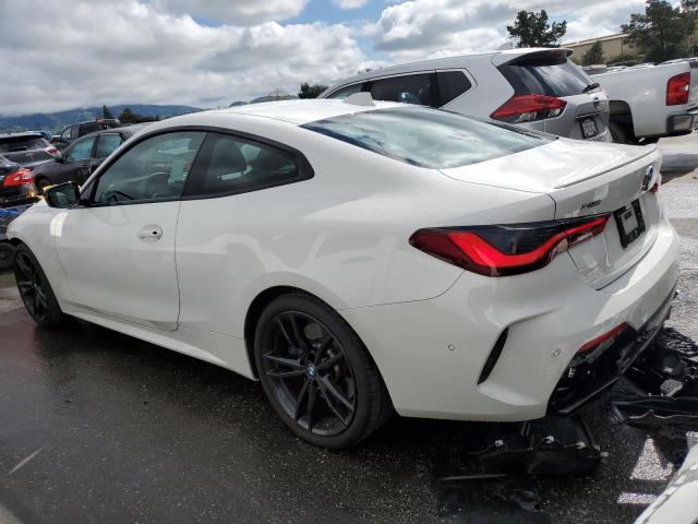 WBA13AR02MCG63952 - 2021 BMW M440XI WHITE photo 2