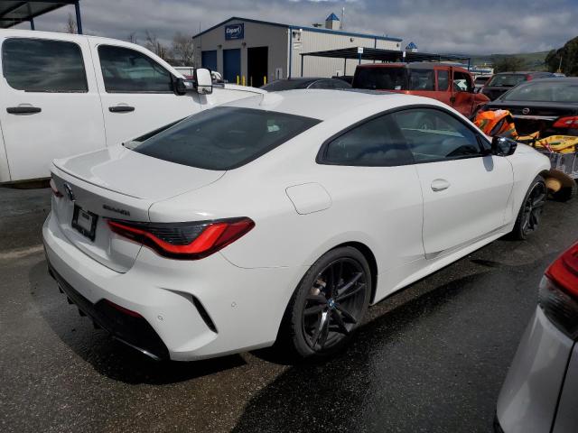 WBA13AR02MCG63952 - 2021 BMW M440XI WHITE photo 3